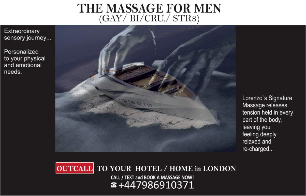 Full Body Massage By Young Male Masseur For Men In London For Gay Bi