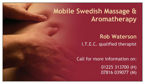 Massage Business Card